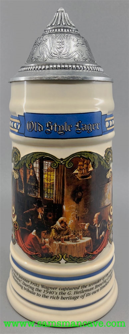 1991 Old Style Beer Stein