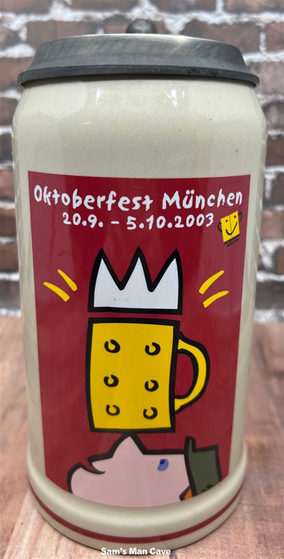 2003 Munich Oktoberfest Official Beer Stein