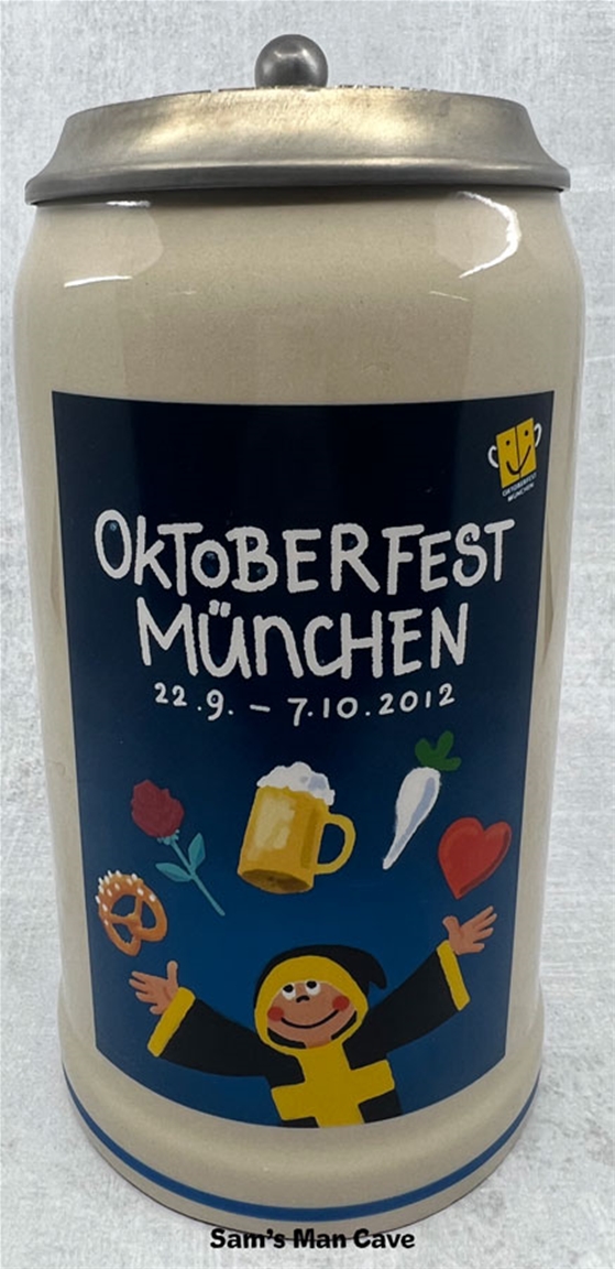 2012 Munich Oktoberfest Official Beer Stein