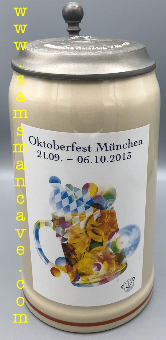 2013 Munich Oktoberfest Official Beer Stein