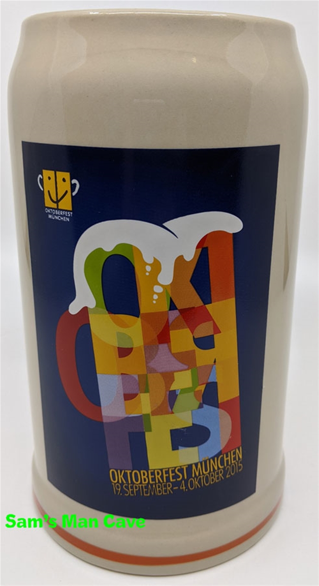 2015 Munich Oktoberfest Official Beer Mug