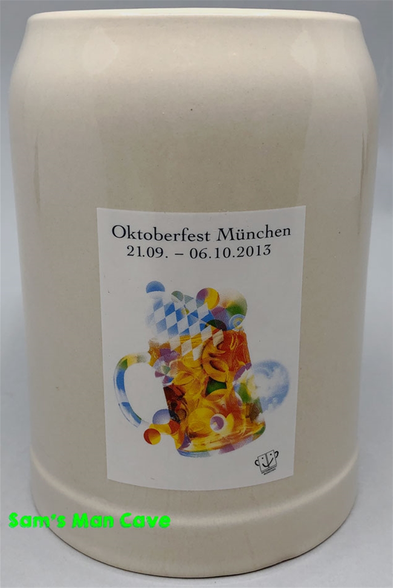 2013 Munich Oktoberfest Official .5 Liter Beer Mug