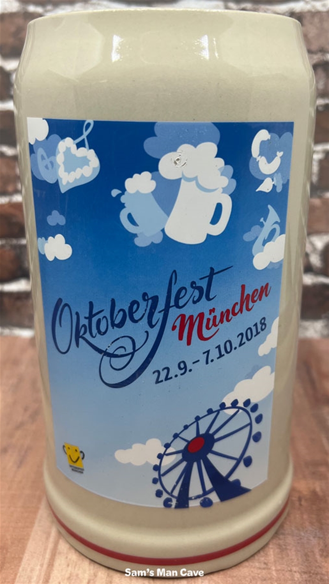 2018 Munich Oktoberfest Official Beer Mug