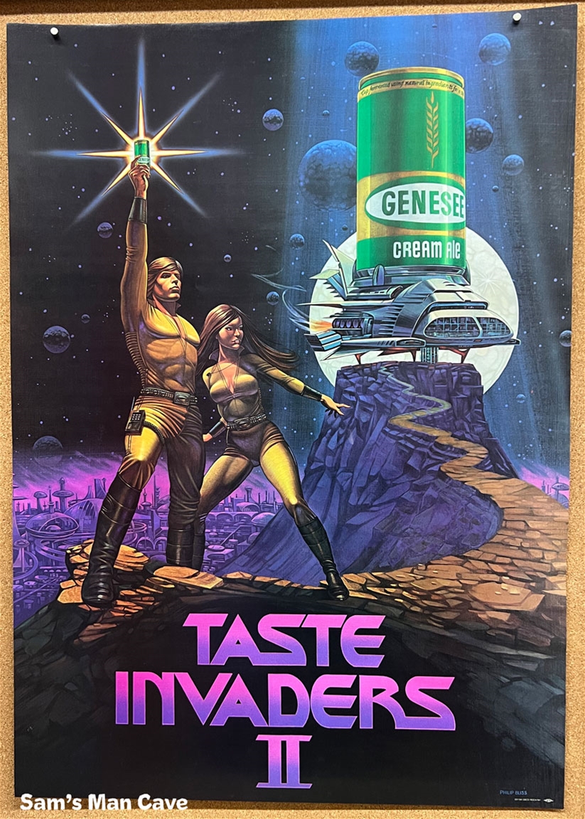 Genesee Cream Ale Taste Invaders II Poster