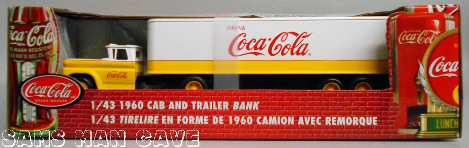Coca Cola 1960 Cab and Trailer Bank