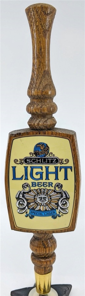 Schlitz Light Pub Tap Handle
