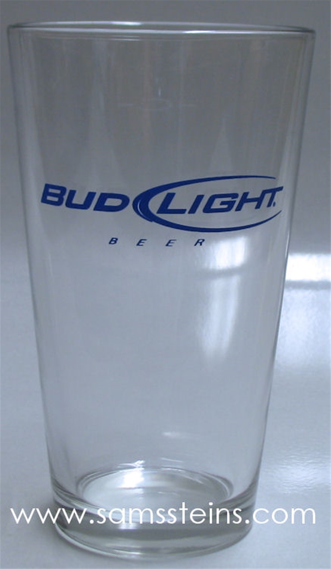 Bud Light Pint Glass SET