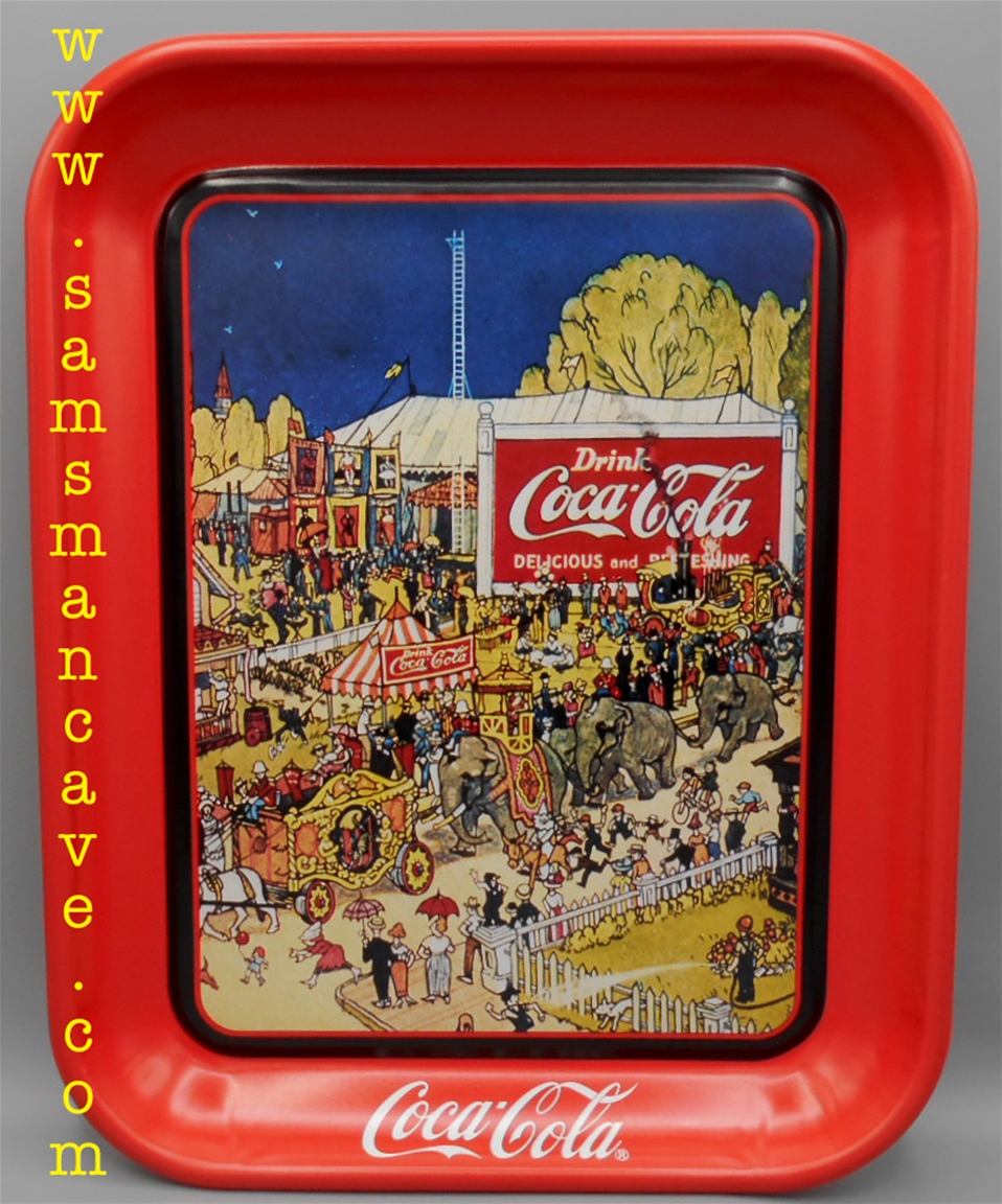 Coca Cola Circus Has Come To Town Tray
