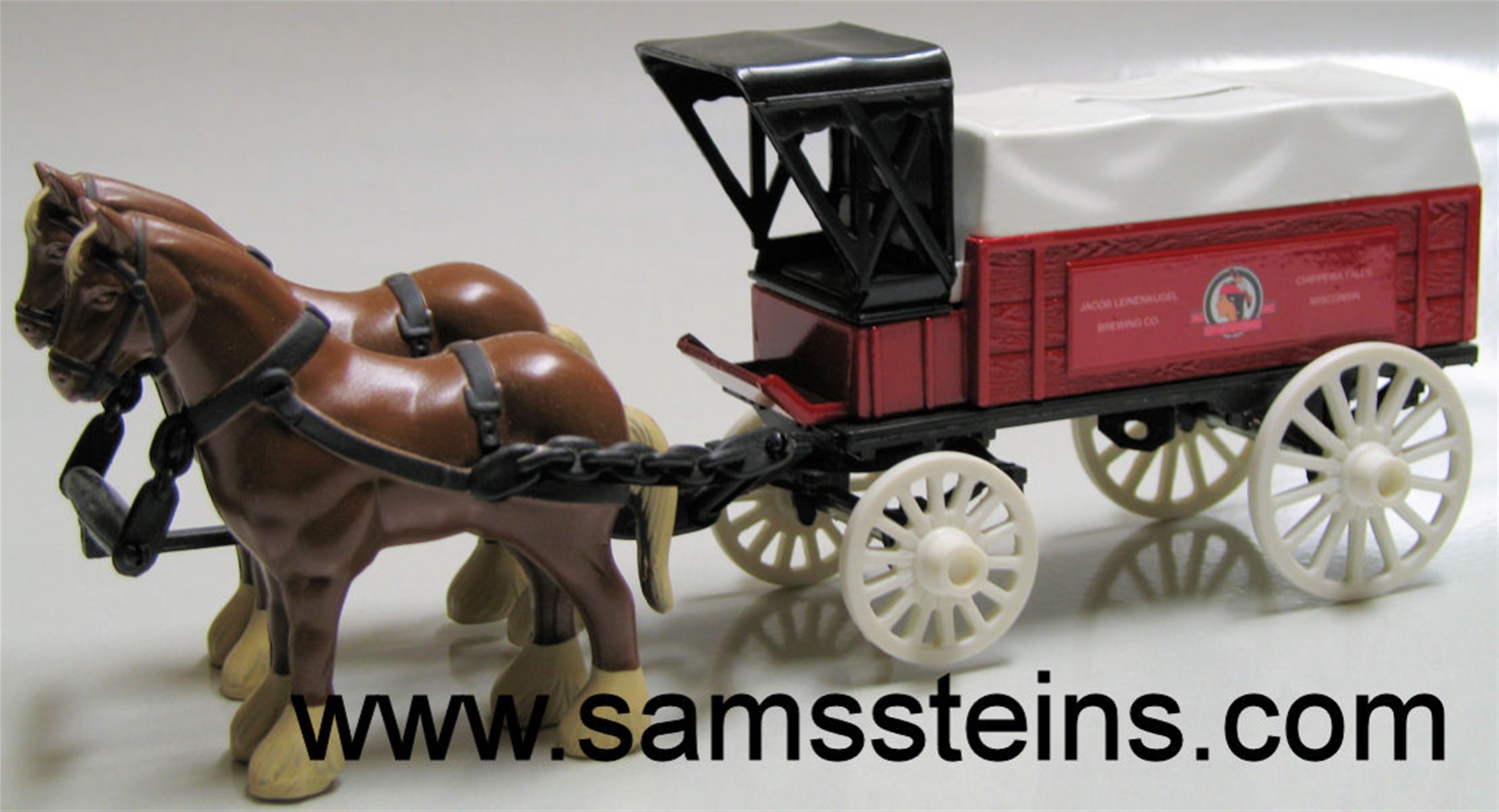 Leinenkugel Horse and Wagon