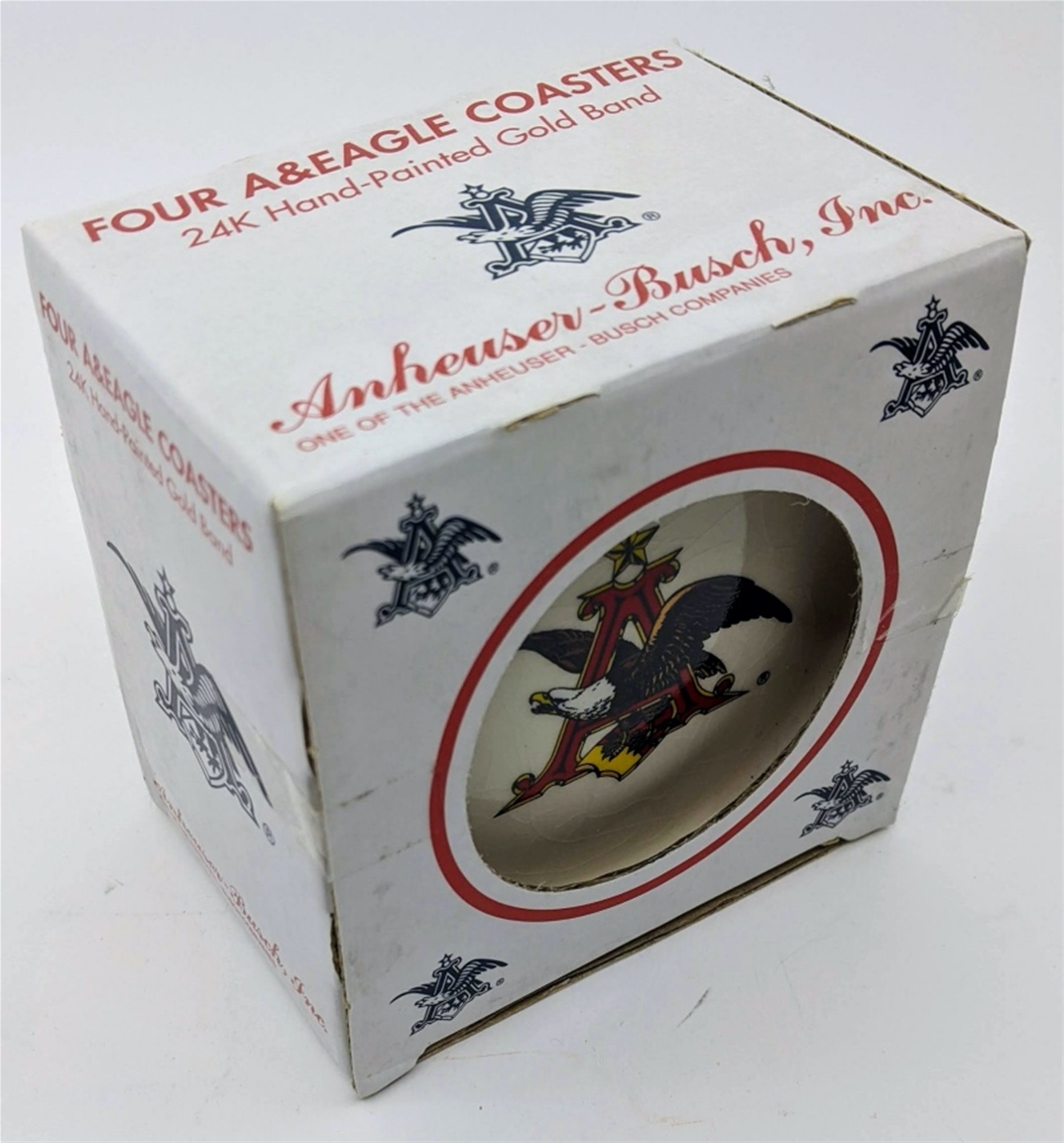 A&Eagle Ceramic Coaster Set of Four