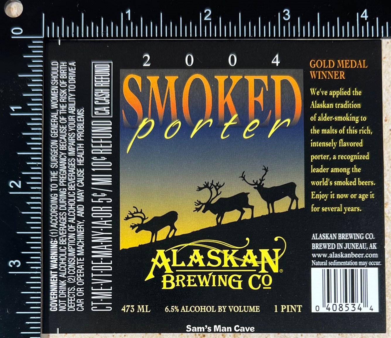 Alaskan Smoked Porter Label