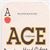 Ace Premium Hard Ciders Beer Coaster front of coaster