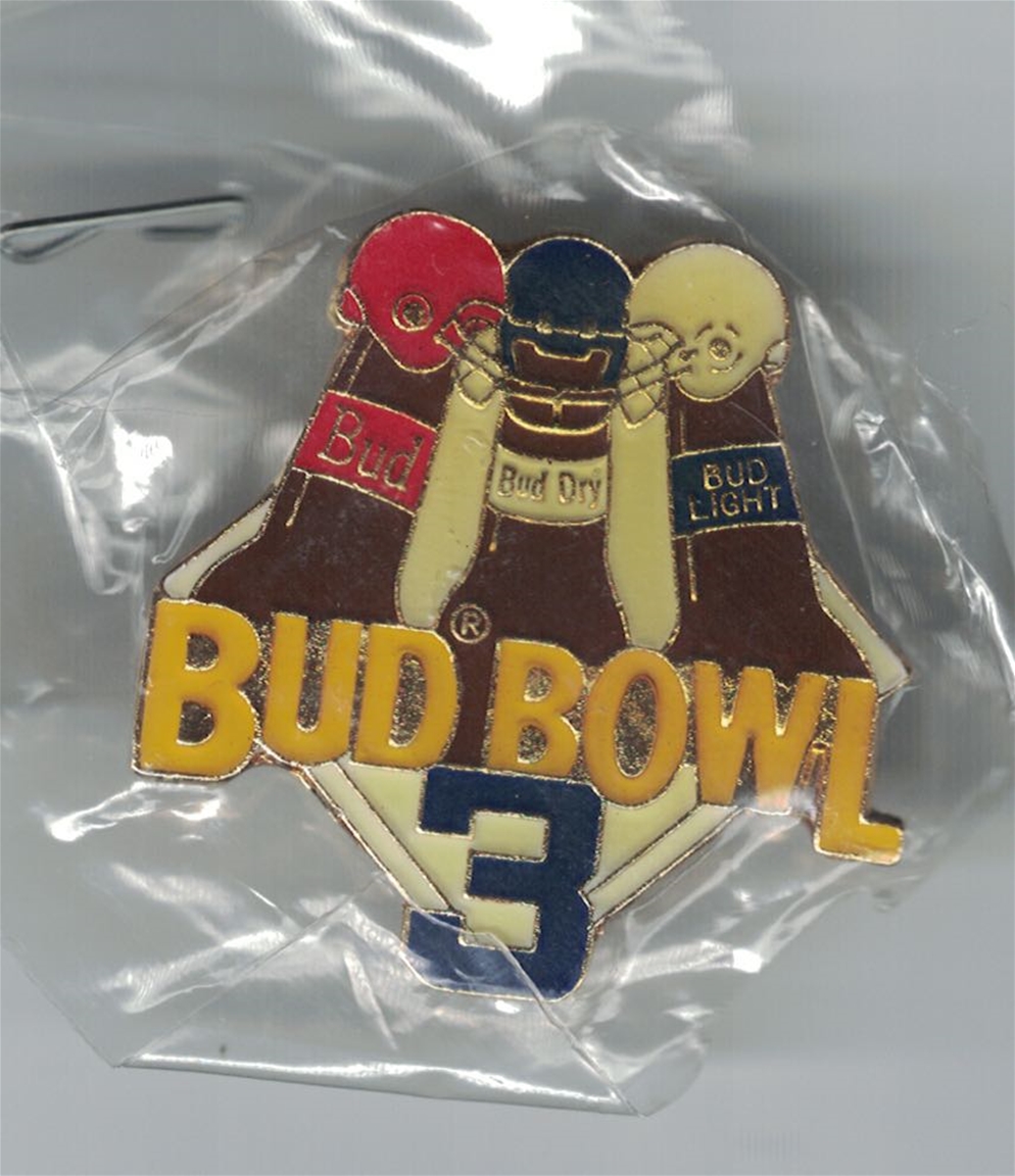 Bud Bowl III Pin
