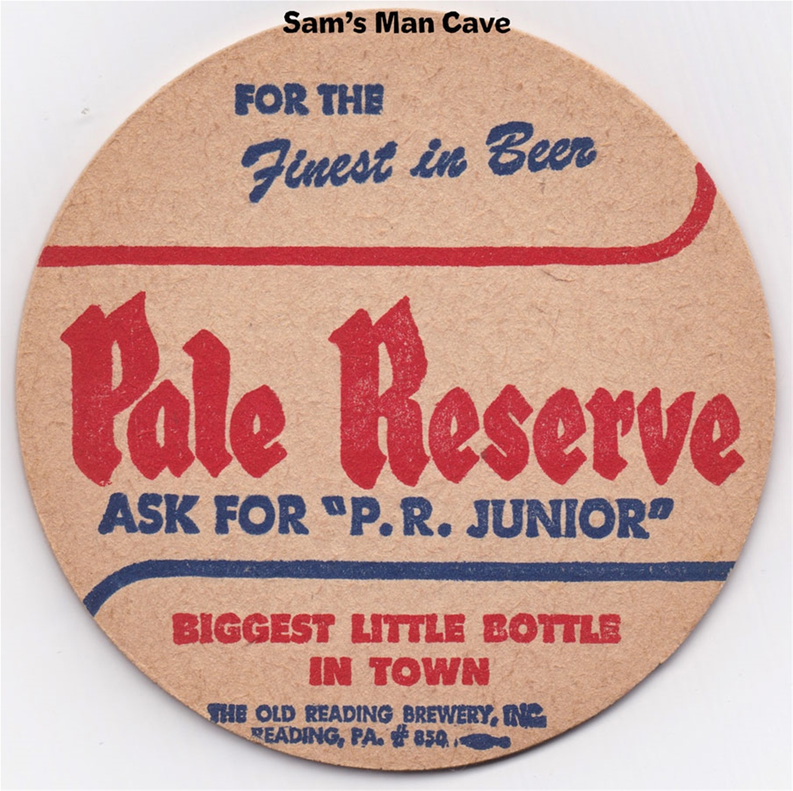 Pale Reserve Beer Coaster