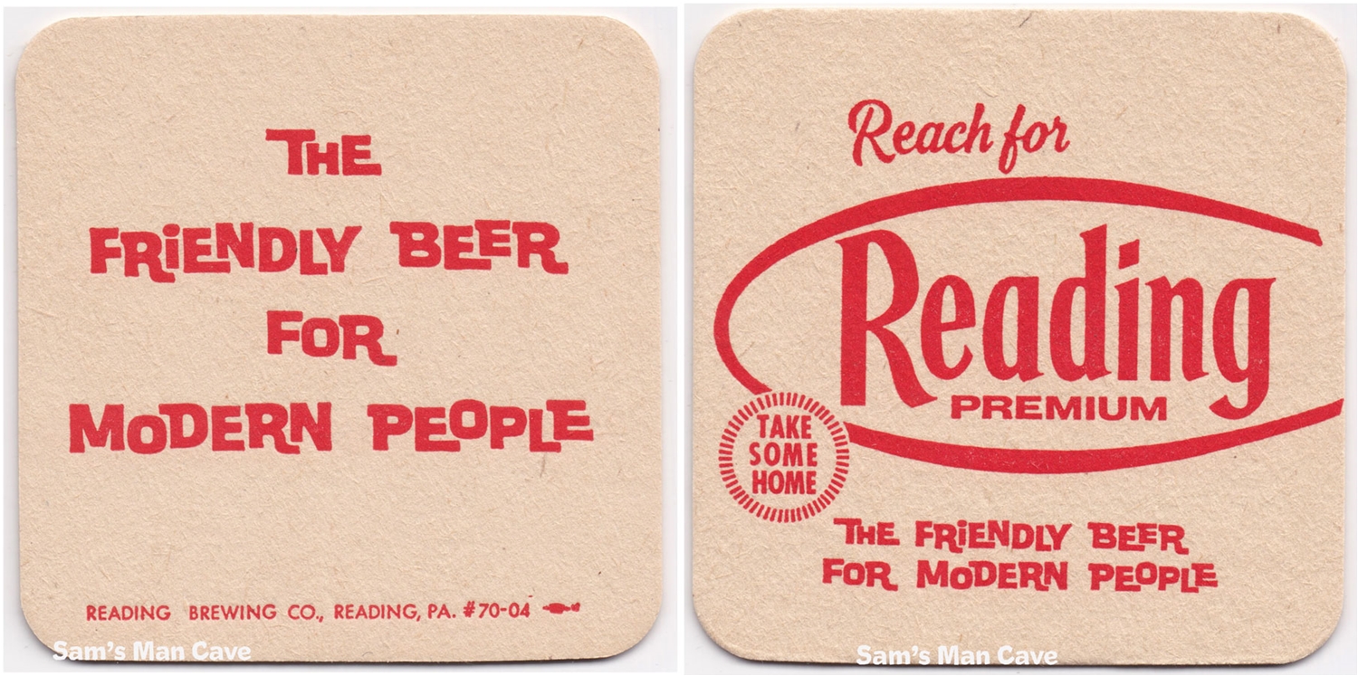 Reading Friendly Beer Coaster