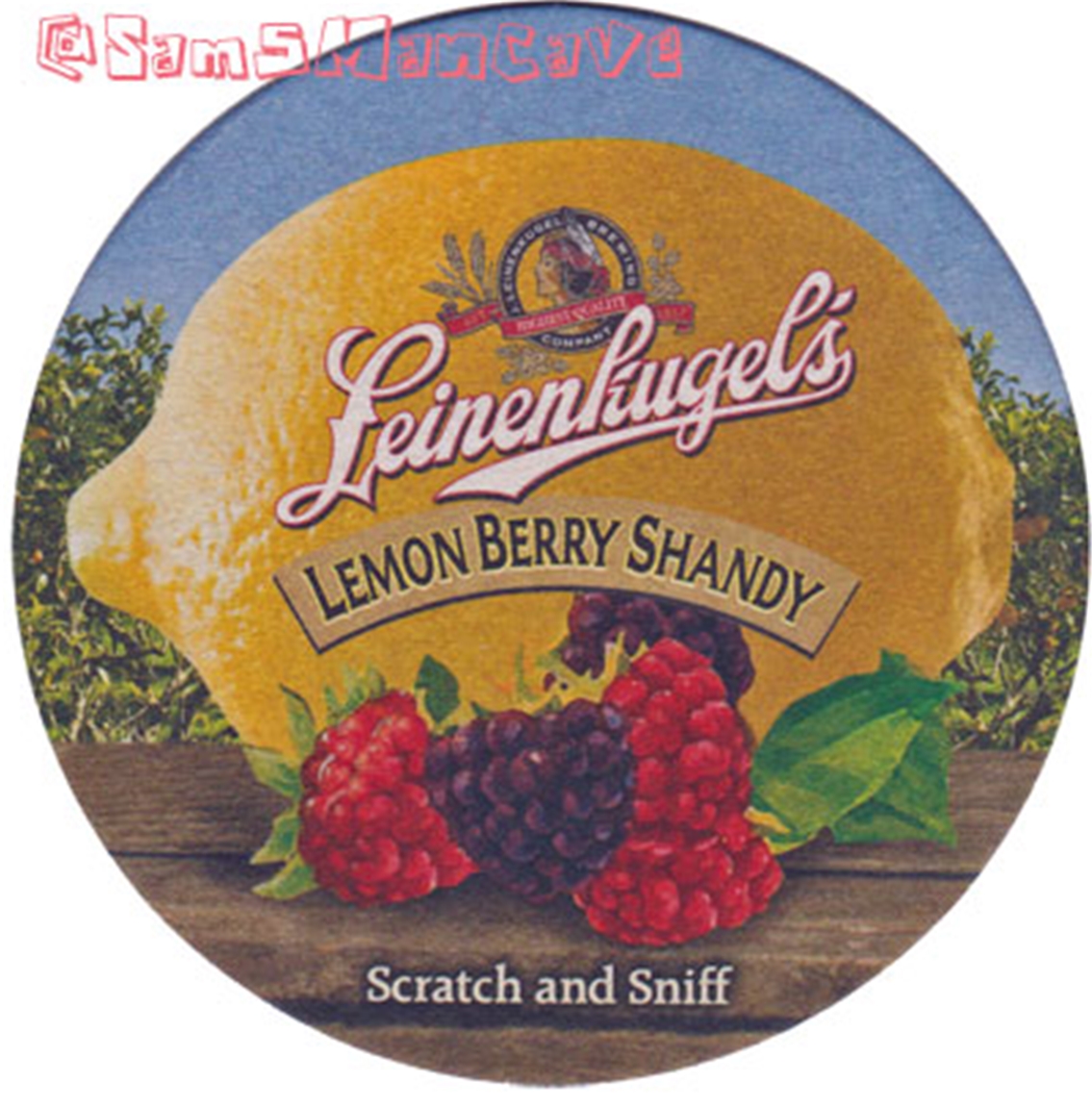 Leinenkugel's Lemon Berry Shandy Beer Coaster