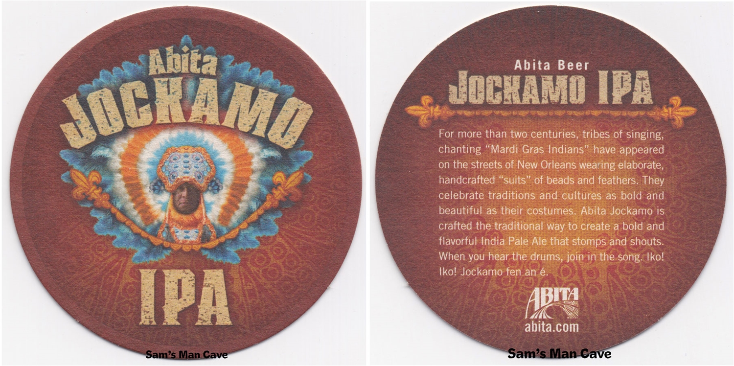Abita Jockamo IPA Beer Coaster