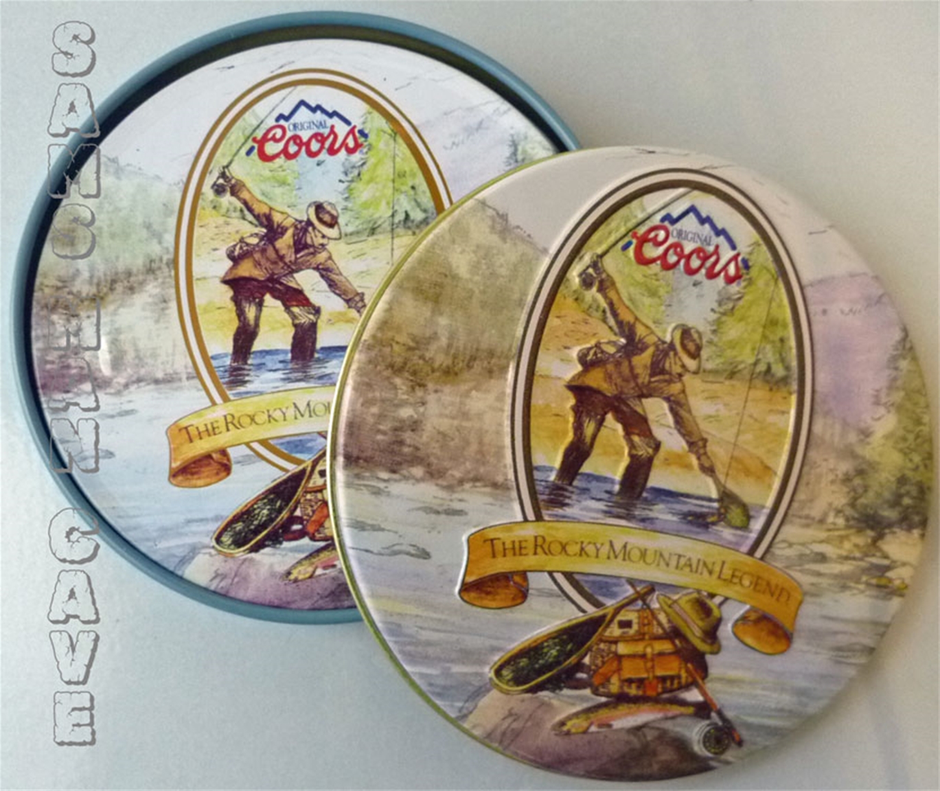 Coors Rocky Mountain Legend Coaster Set
