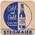Stegmaier Cold and Gold Beer Coaster front of coaster