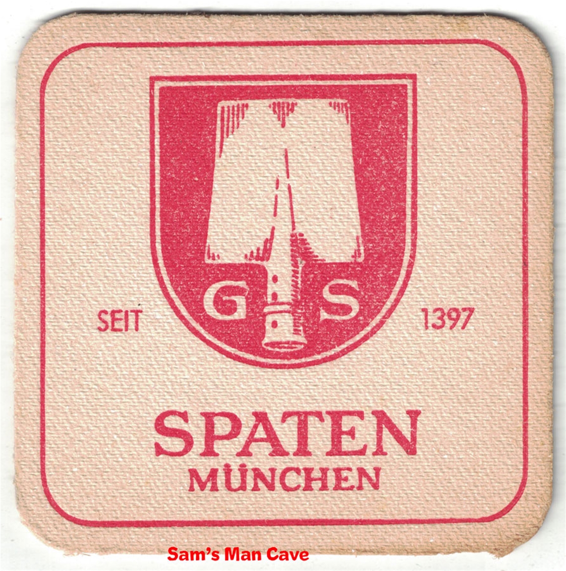 Spaten Munchen Beer Coaster