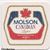 Molson Canadian Heritage Series 1980s Beer Coaster opposite side