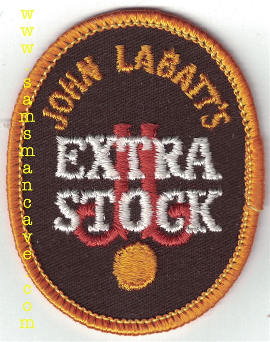 John Labatt's Extra Stock Beer Patch