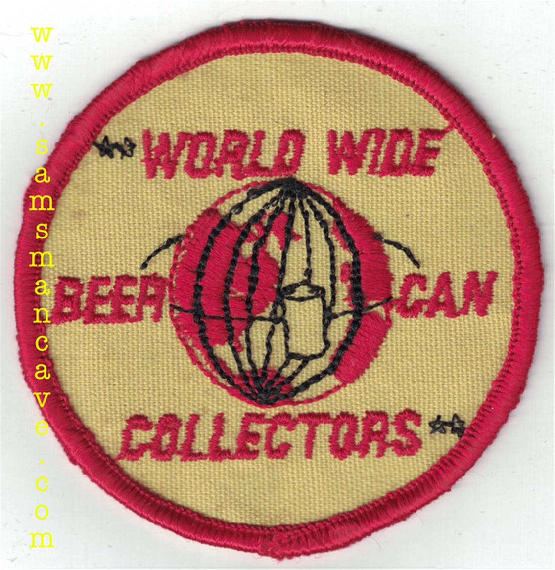 World Wide Beer Can Collectors Patch