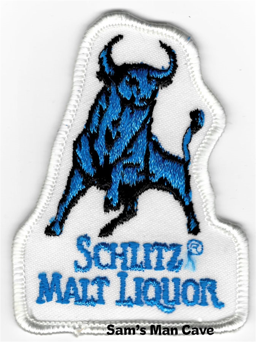 Schlitz Malt Liquor Beer Patch front of patch