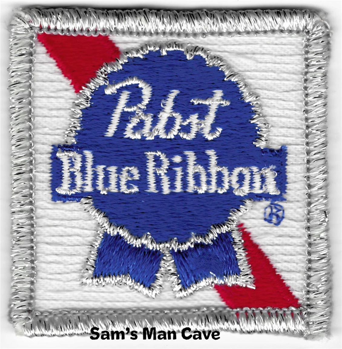 Pabst Blue Ribbon Beer Patch front of patch