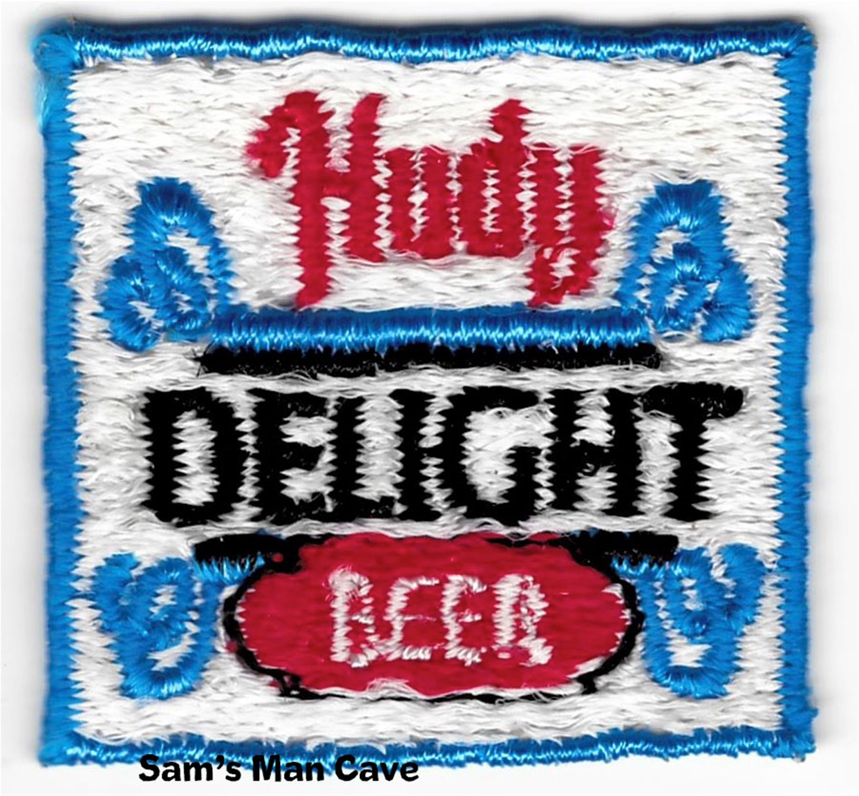 Hudy Delight Beer Patch front of patch