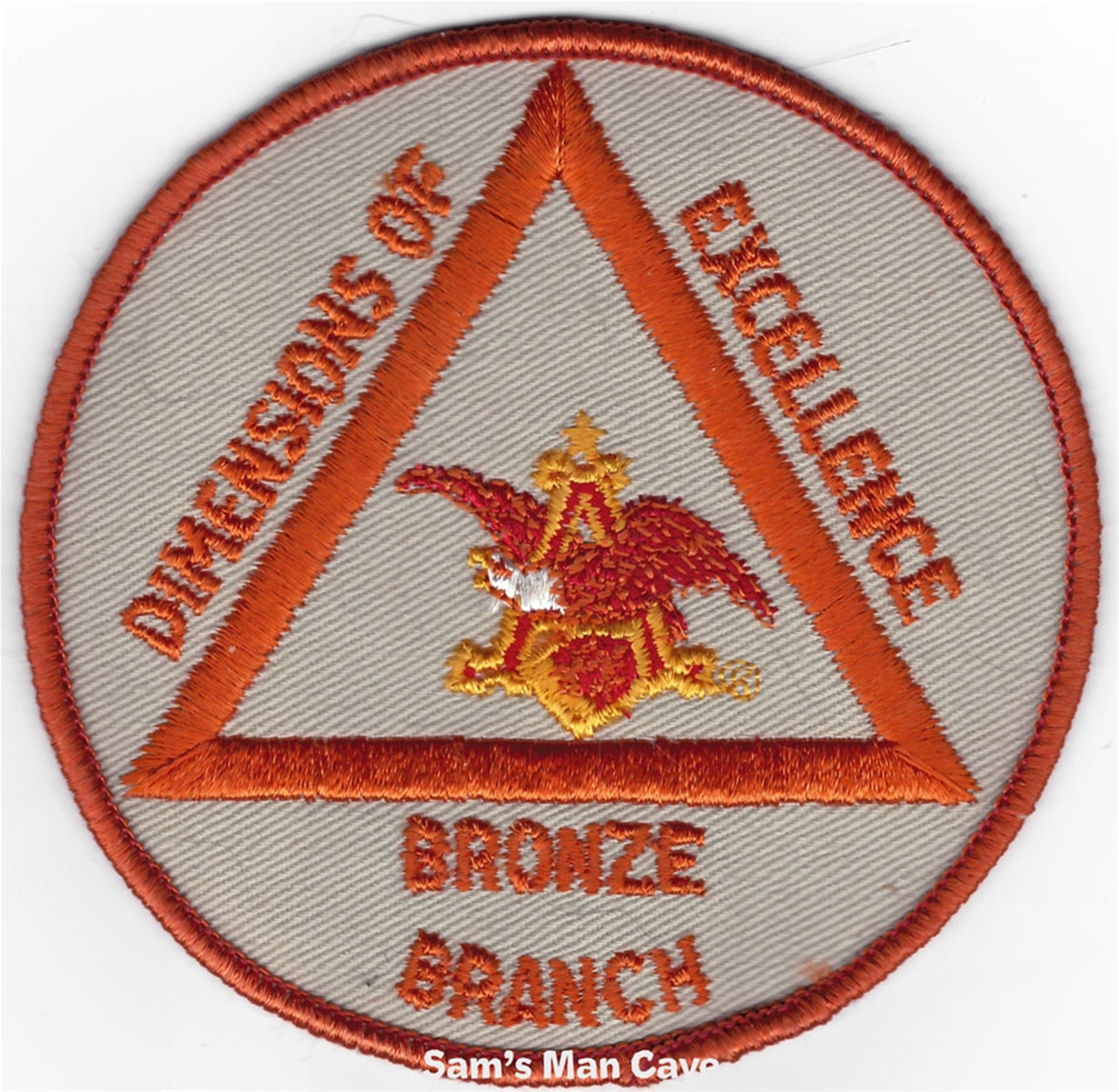 Anheuser-Busch Bronze Branch Patch