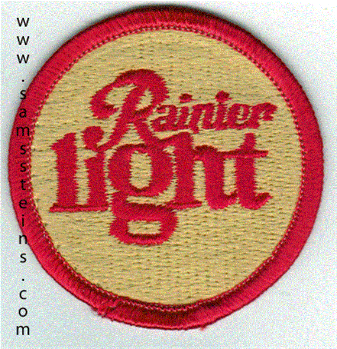 Rainier light Round Beer Patch
