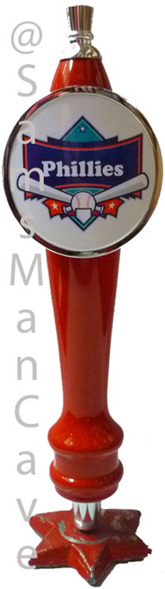 Personalized Baseball Banner Beer Tap Handle