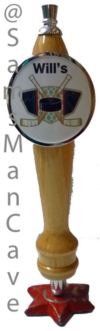 Personalized Hockey Beer Tap Handle