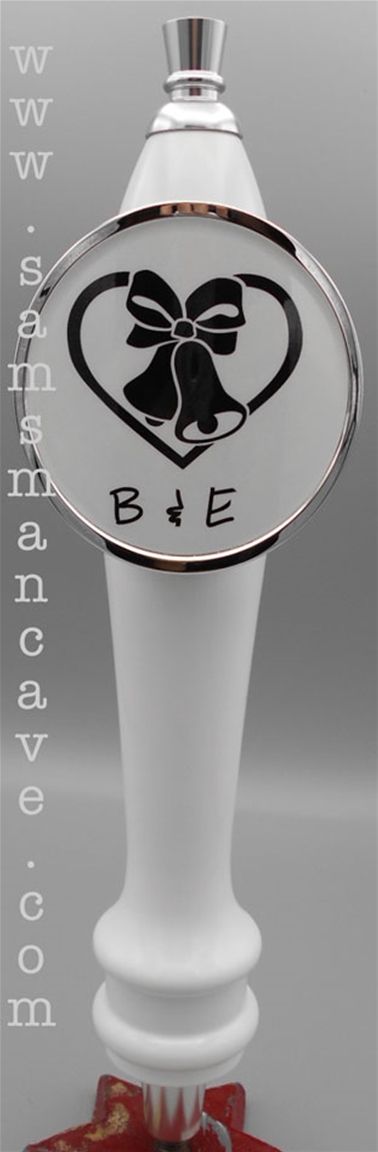 Personalized Wedding Bells Tap Handle