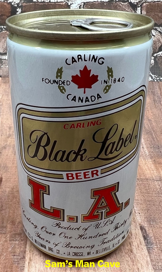 Black Label L.A. Beer Can