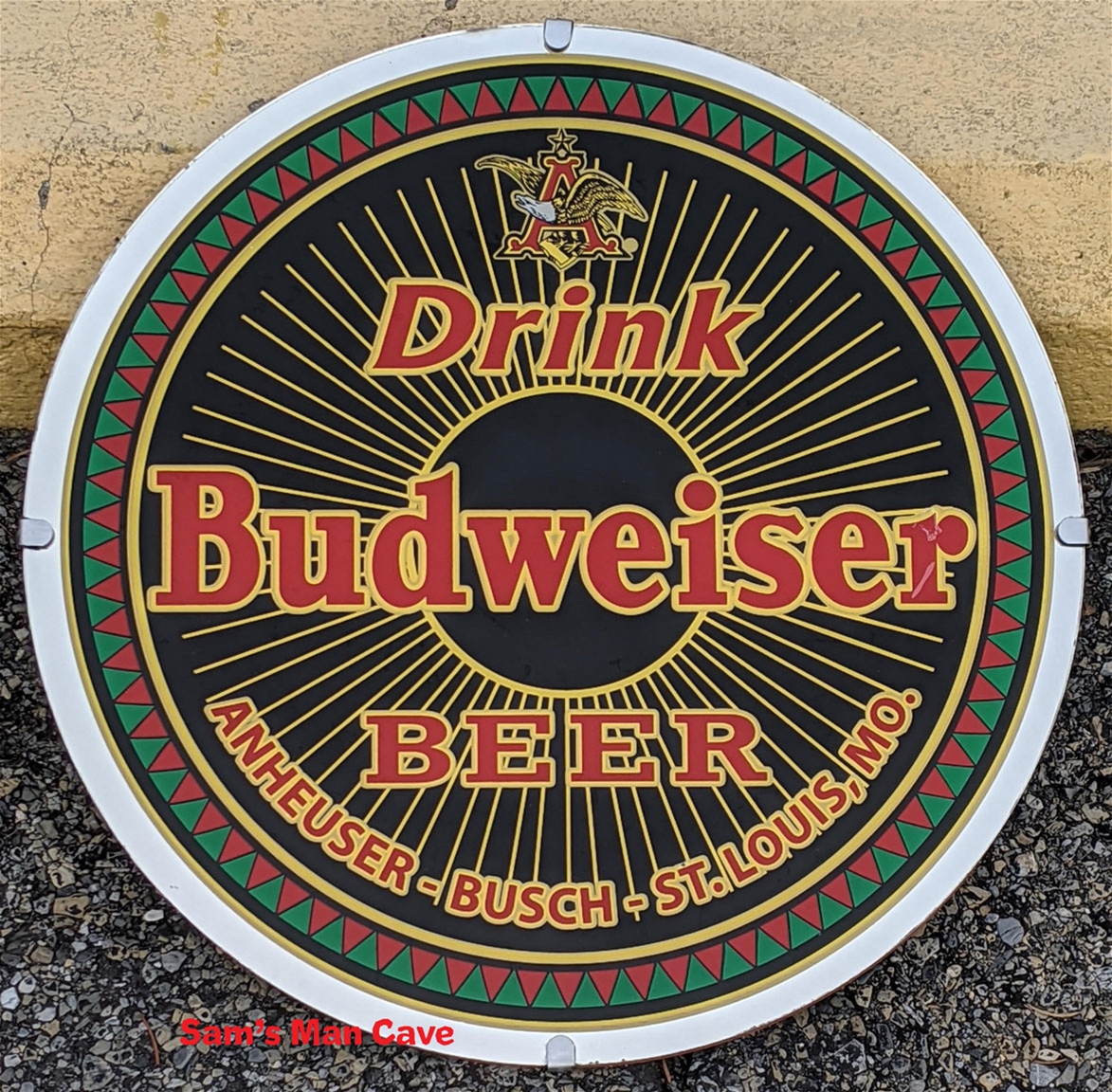 Anheuser-Busch Collectors Club Drink Mirror