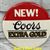 Coors Extra Gold NEW Pinback