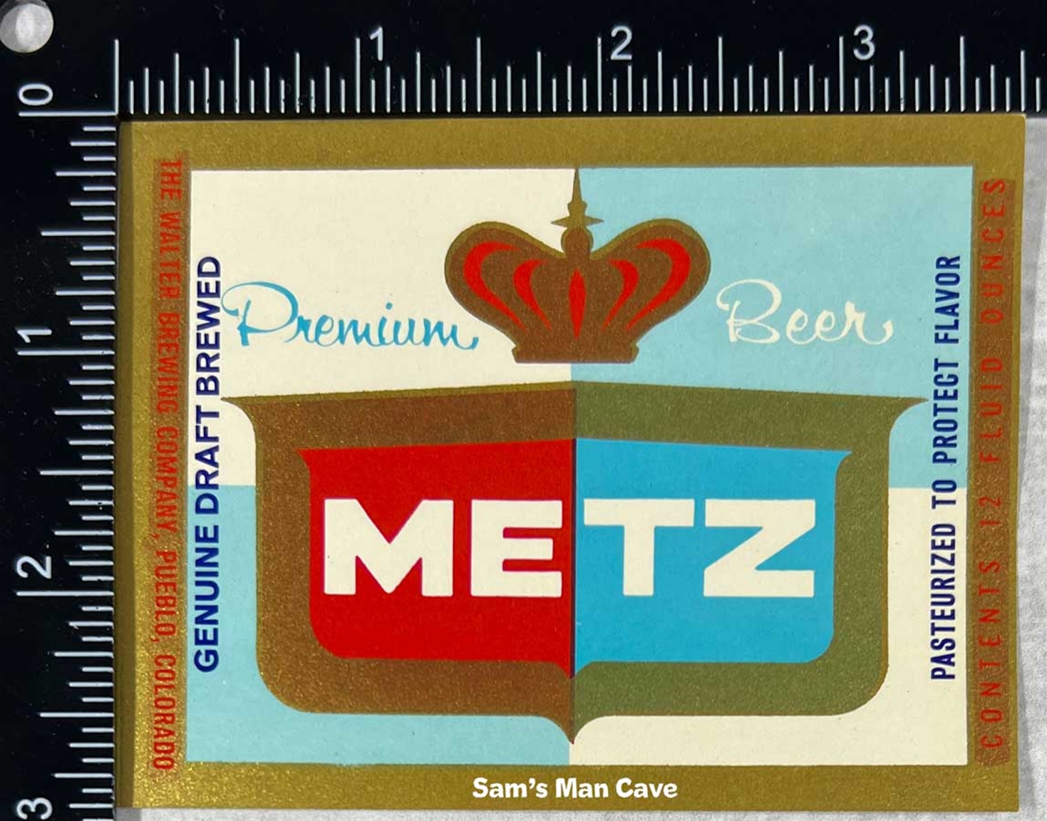 Metz Beer Label