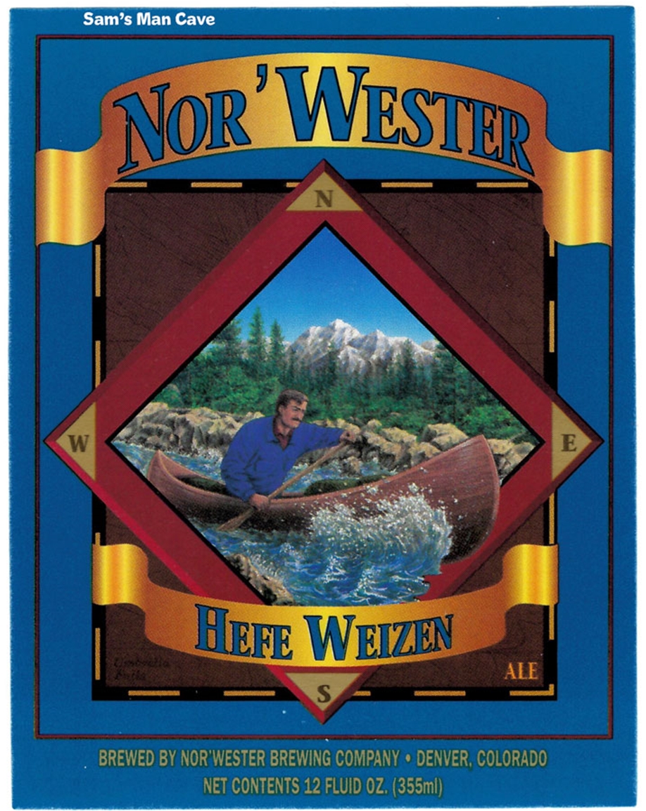 Nor'Wester Hefe Weizen Beer Label