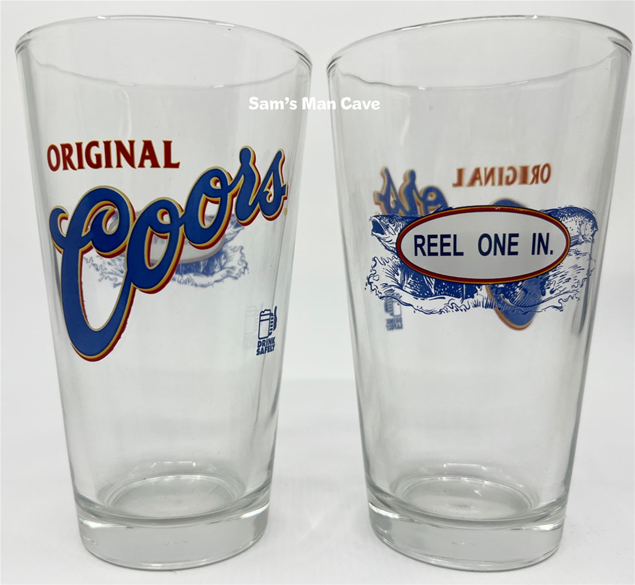 Coors Reel One In Pint Glass Set