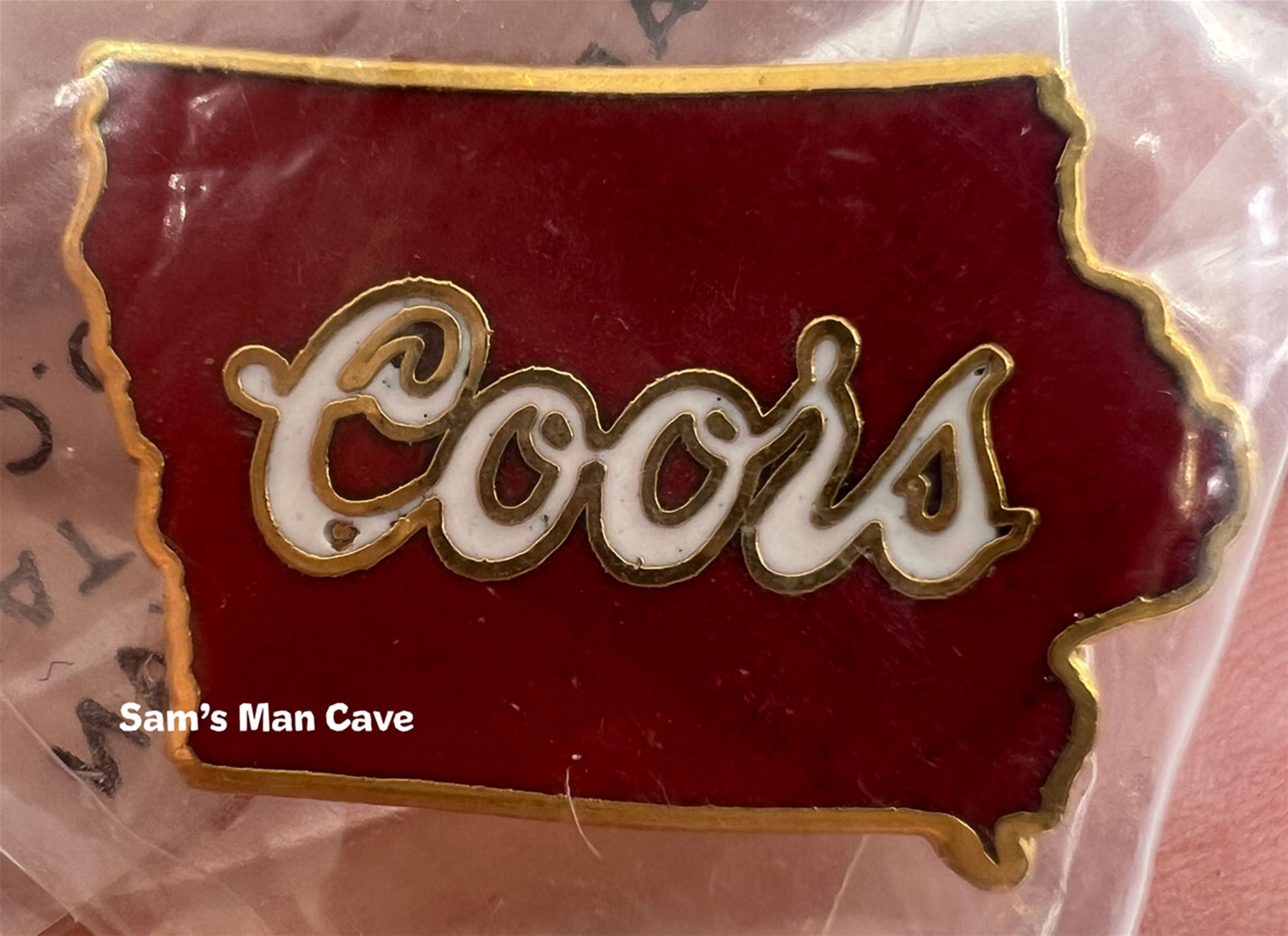 Coors Iowa Pin