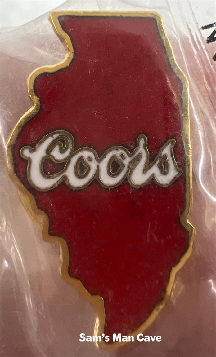 Coors Illinois Pin