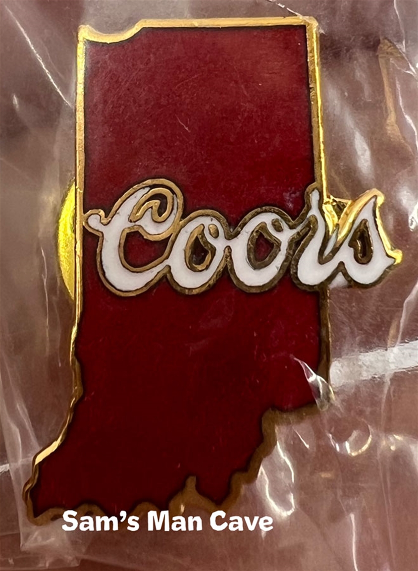 Coors Indiana Pin