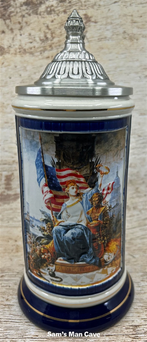 Budweiser St Louis Brew House Mosaics 1893 Series I Columbia Stein