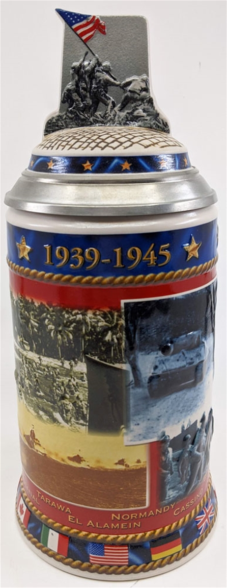 Budweiser World War II Stein