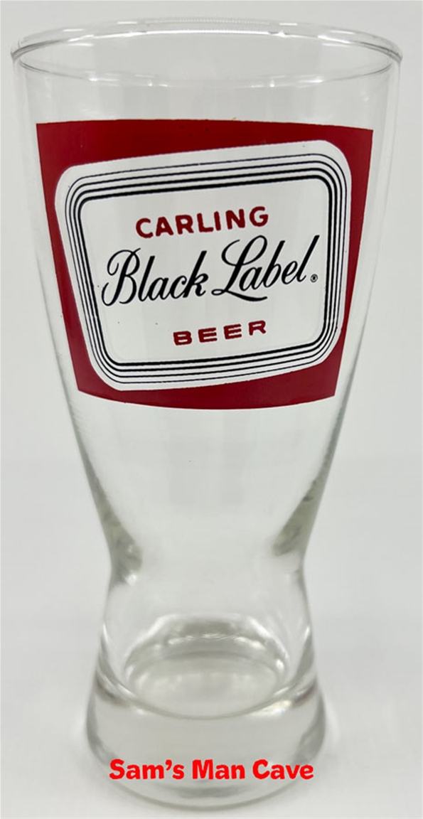 Carling Black Label Glass