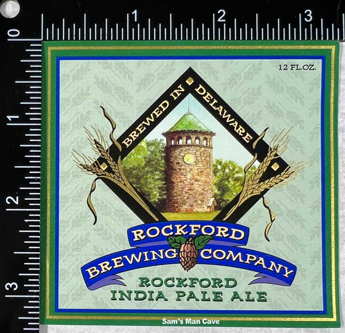 Rockford Brewing Rockford IPA Label