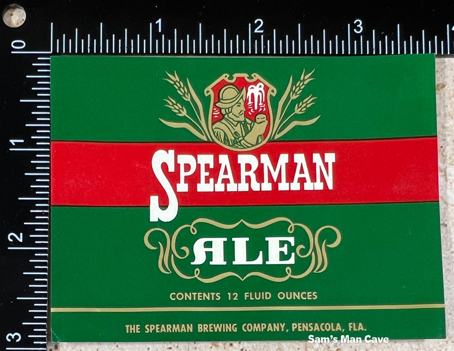 Spearman Ale Beer Label
