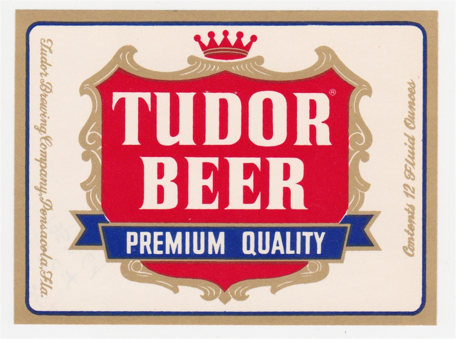 Tudor Beer Label